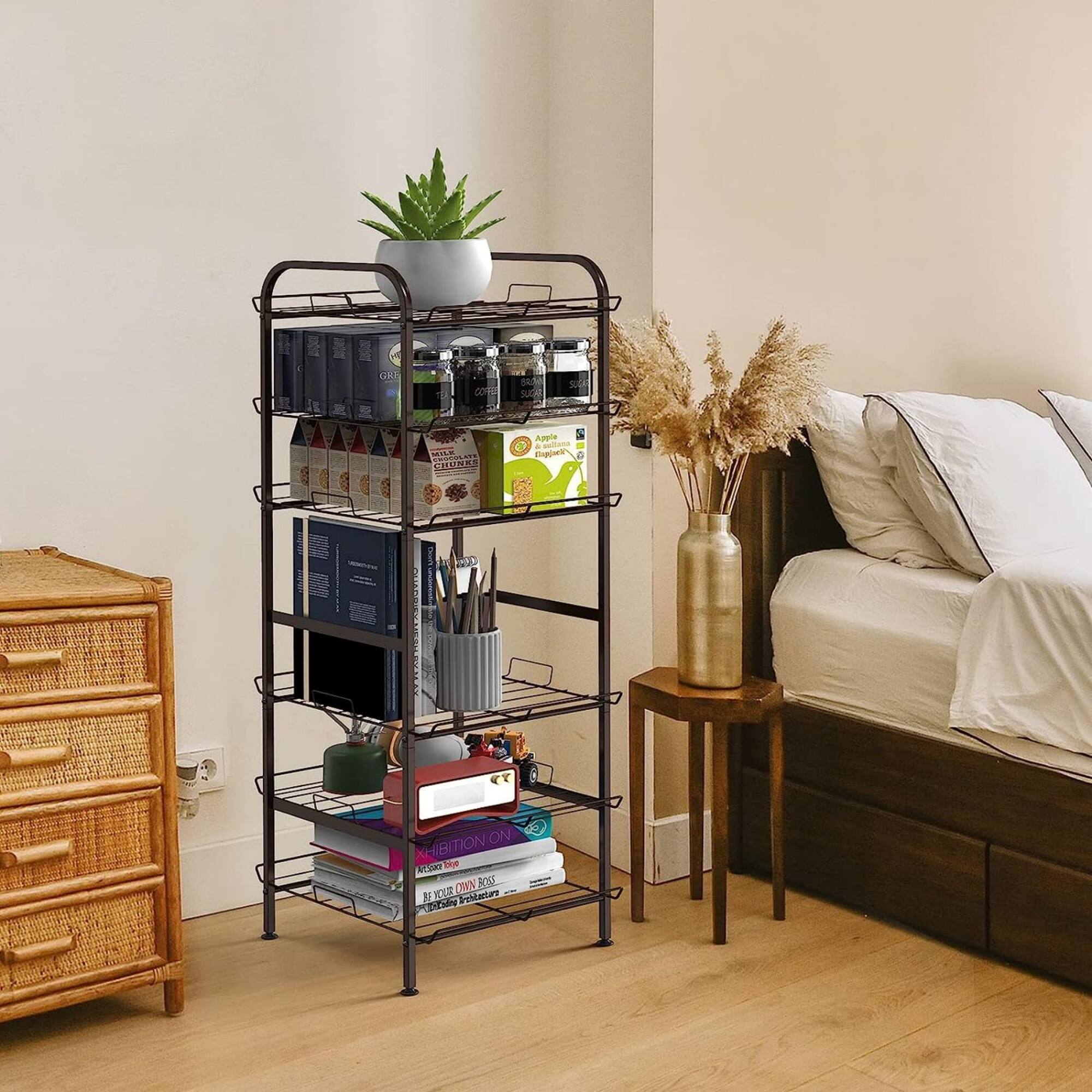 NEX™ 43" Bronze Freestanding 7-Tier Water Bottle Organizer
